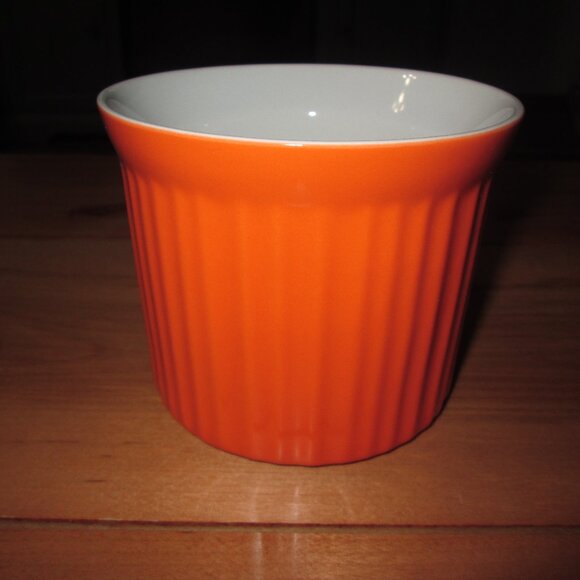CorningWare Stoneware Colours Orange Soup Bowl Cup 20 oz. - Picture 5 of 8